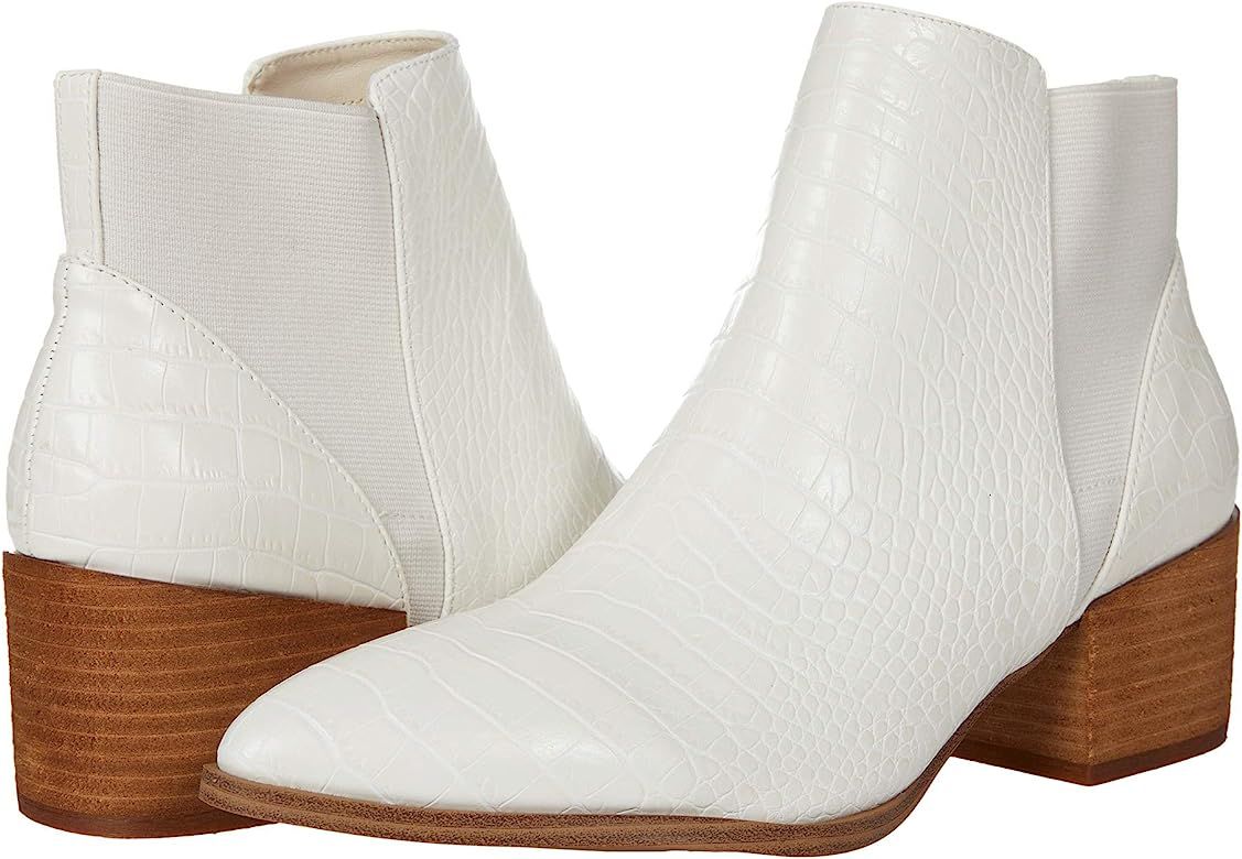 Amazon.com | Chinese Laundry Women's FINN Ankle Boot, Cream, 8 | Ankle & Bootie | Amazon (US)