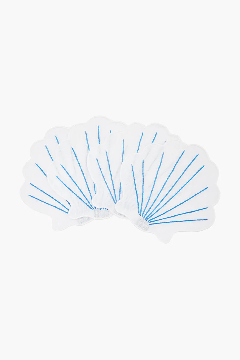 Coquilles Cocktail Napkins (Set of 4) | Tuckernuck (US)