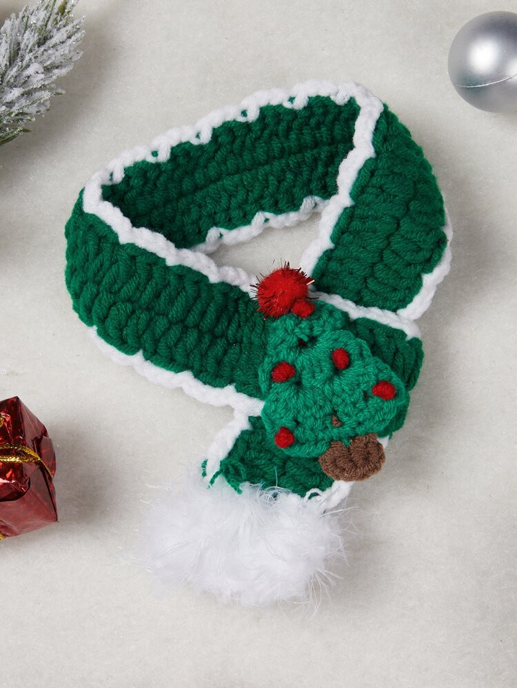 Christmas Tree Decor Pet Scarf | SHEIN