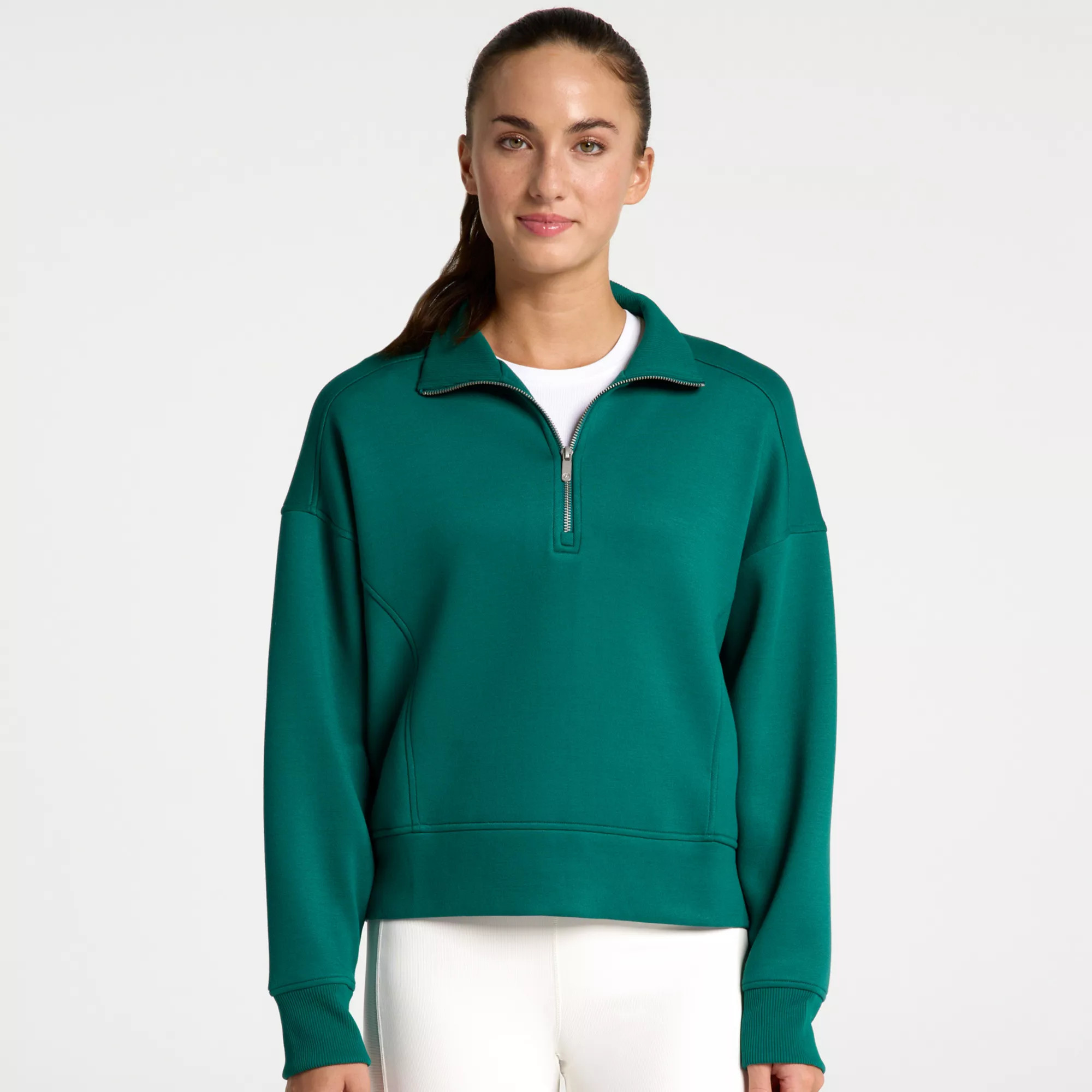 DICK's Heritage Shop CALIA Women's Soft Scuba 1/4 Zip, XXL, Green | DICK'S Sporting Goods