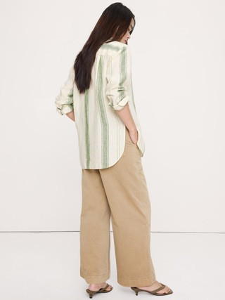 The Oversized Linen Shirt | Banana Republic (US)