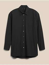 Oversized Poplin Shirt | Banana Republic (US)