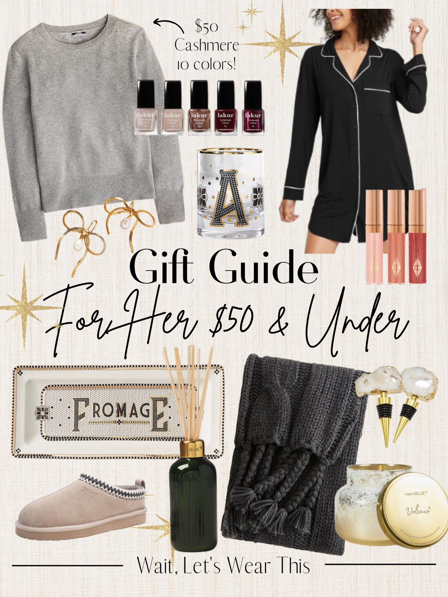 Gift Guide For her $50 and under🎁

Perfect gifts for - sisters, mom, mother-inlaw , friends, co-worker, 
Christmas Gifts, Holiday Gifts🎁

#LTKFindsUnder50 #LTKHoliday #LTKGiftGuide