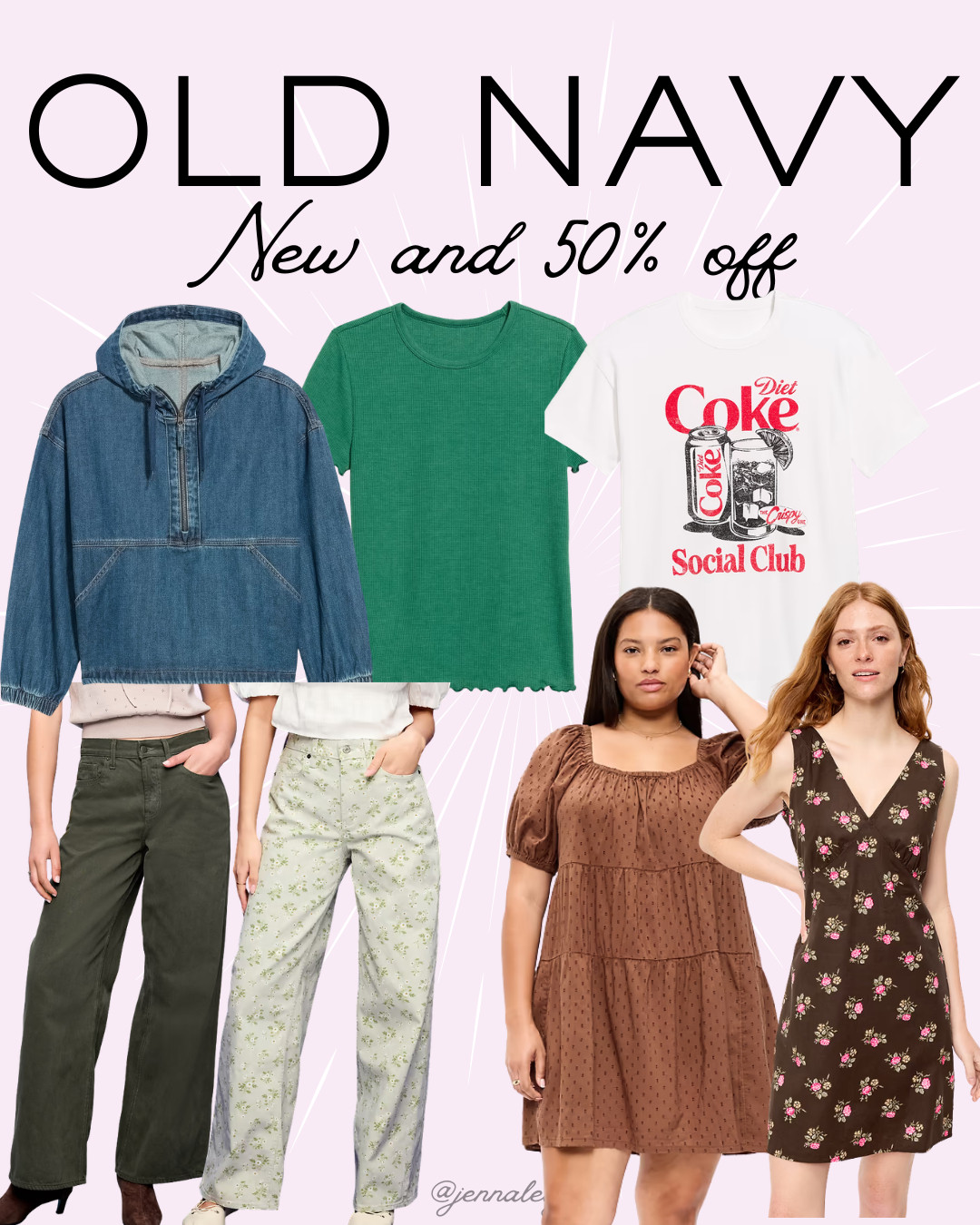 New finds are dropping at Old Navy, and they're already 50% off! From cozy fall basics to everyday staples, there are so many cute pieces to grab while the sale is happening. This is the perfect time to refresh your wardrobe without paying full price. 

 #LTKSeasonal #LTKSaleAlert #LTKMidsize