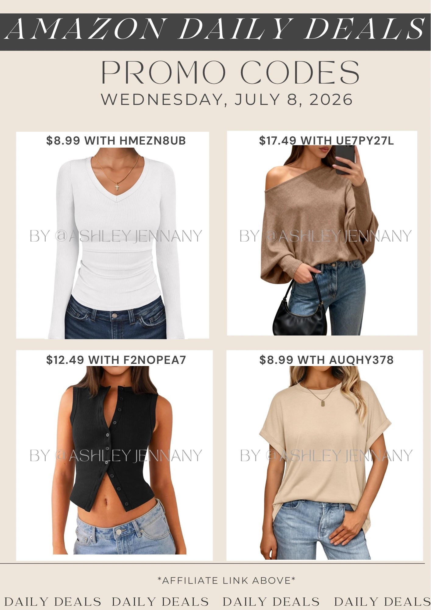 Amazon deals

#LTKSaleAlert #LTKMidsize #LTKootd