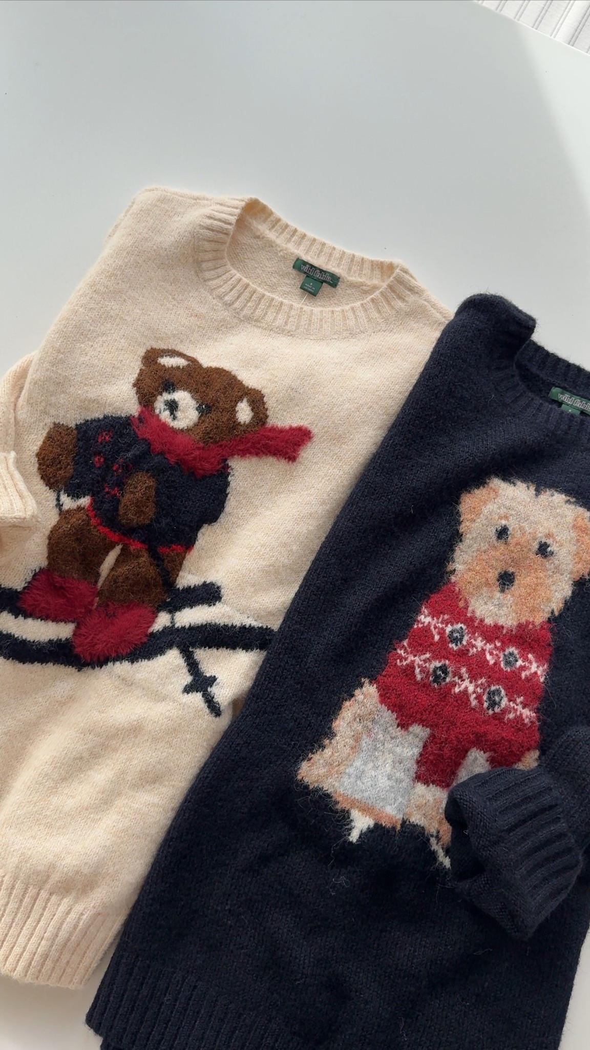Cutest bear and dog sweaters for only $35!! I sized up to a small for an oversized fit. ❤️✨

#targetfinds #christmassweater #holidayfinds 

#LTKFindsUnder50 #LTKGiftGuide #LTKHoliday