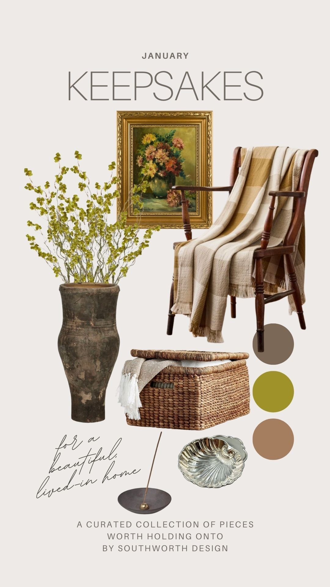 January Keepsakes - A curated collection of pieces worth holding onto by Southworth Design

#LTKSeasonal #LTKHome #LTKFindsUnder100