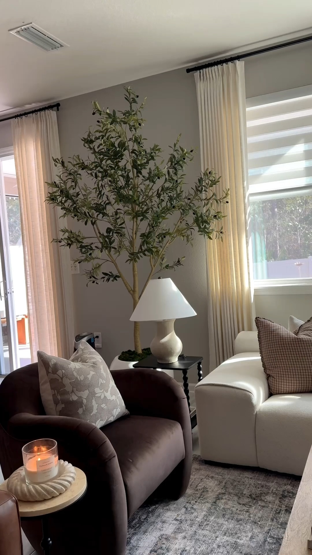 This gorgeous 8 ft olive tree is back in stock and on sale! It’s so full and realistic- perfect for any empty corner post holidays 

Faux olive tree, Amazon home decor, Amazon home find, accent chair, side table, living room styling, neutral home decor, found it on Amazon 

#LTKHome #LTKSaleAlert #LTKSeasonal