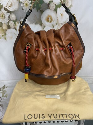 LOUIS VUITTON SNAKESKIN TRIMMED MONOGRAM EPICES KALAHARI GM BAG LIMITED ED $5800 | eBay US