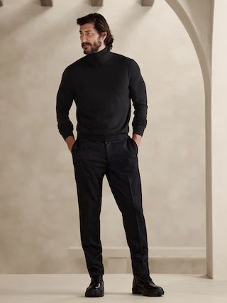 Franco Italian Merino Turtleneck Sweater | Banana Republic (US)