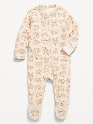 2-Way-Zip Sleep & Play Footed One-Piece for Baby | Old Navy (US)