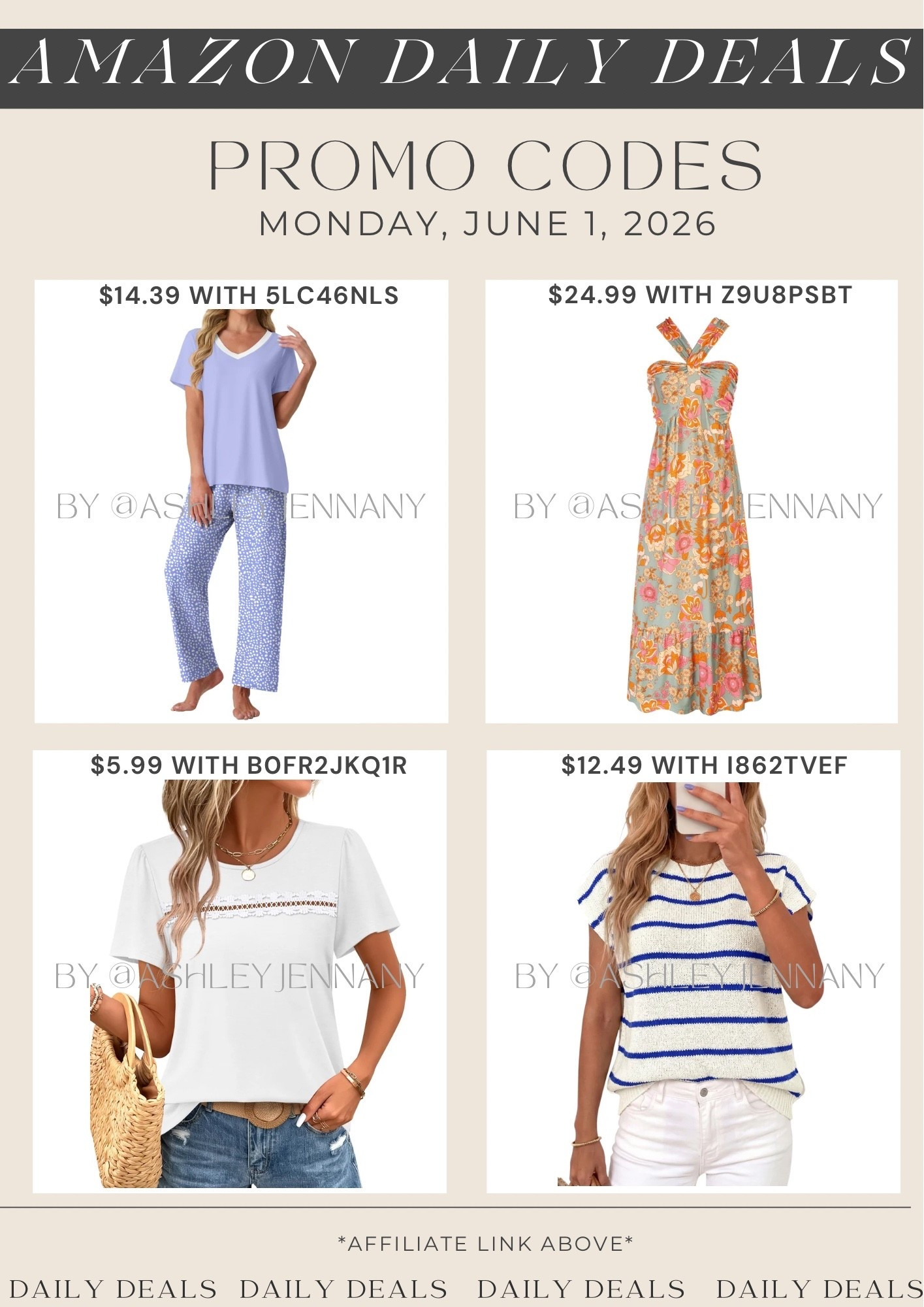 Amazon deals

#LTKSaleAlert #LTKMidsize #LTKSeasonal