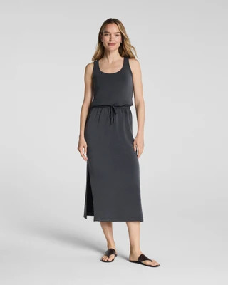 SPANX AirEssentials® Sandwashed Drawstring Maxi Tank Dress | Spanx