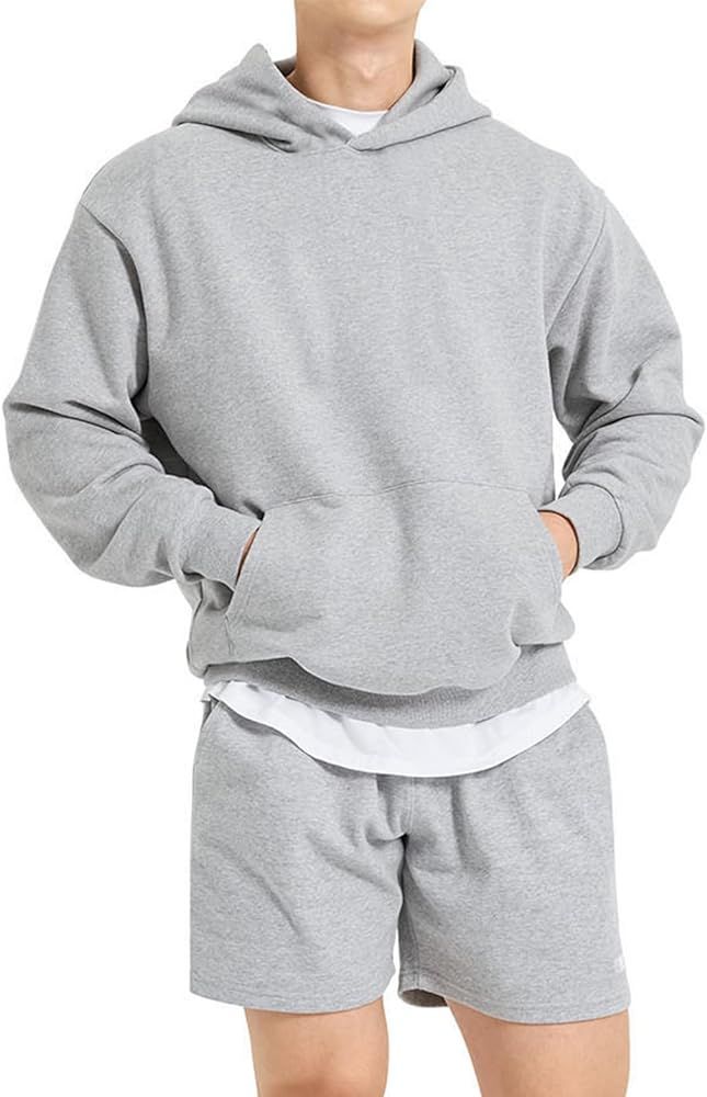PAODIKUAI Men Hoodie Sweatshirt Loose Fit Fashion Pullover Hoodie Casual Long Sleeve Hooded Sweat... | Amazon (US)