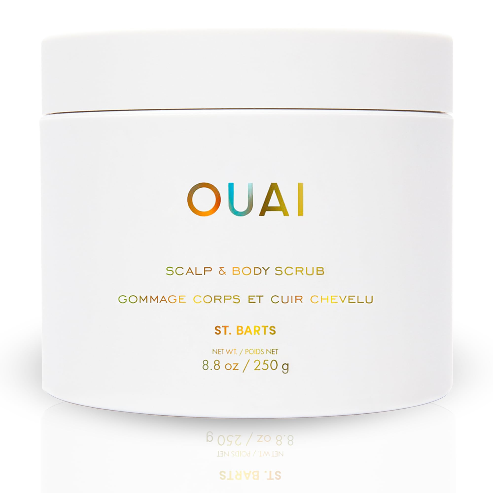 OUAI Scalp & Body Scrub, St. Barts - Exfoliating Body Scrub with Sugar & Coconut Oil Blend for Sm... | Amazon (US)