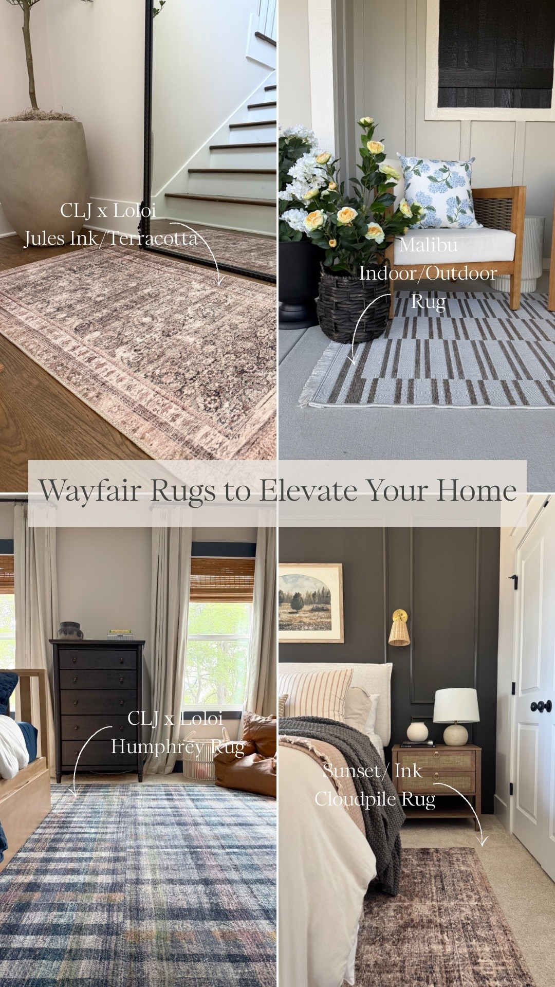 @Wayfair rugs to elevate your home! #ad

I’m loving all of these beautiful, designer-inspired rugs that are also affordable! 

Moody rug, outdoor rug, plaid rug, modern vintage rug, bedroom rug, Cloudpile rug, soft rug, boy bedroom rug, kids room rug, outdoor jute rug, neutral rug 

#wayfairpartner #wayfair

#LTKHome