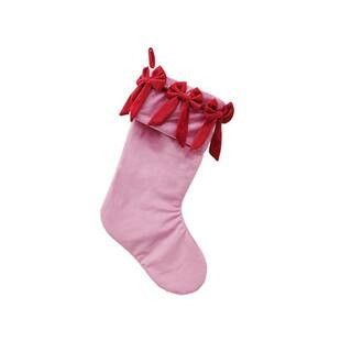 20" Pink with Red Bows Stocking by Ashland® | Michaels® | Michaels Stores