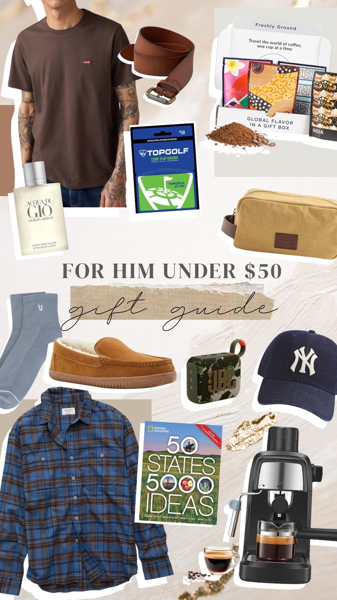 Gift guide for men under $50! Husband Christmas gift 

#LTKFindsUnder50 #LTKHoliday #LTKGiftGuide