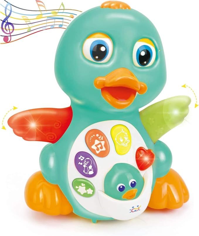Huile Musical Light Up Dancing Duck 808D- Infant, Baby and Toddler Musical and Educational Toy fo... | Amazon (US)