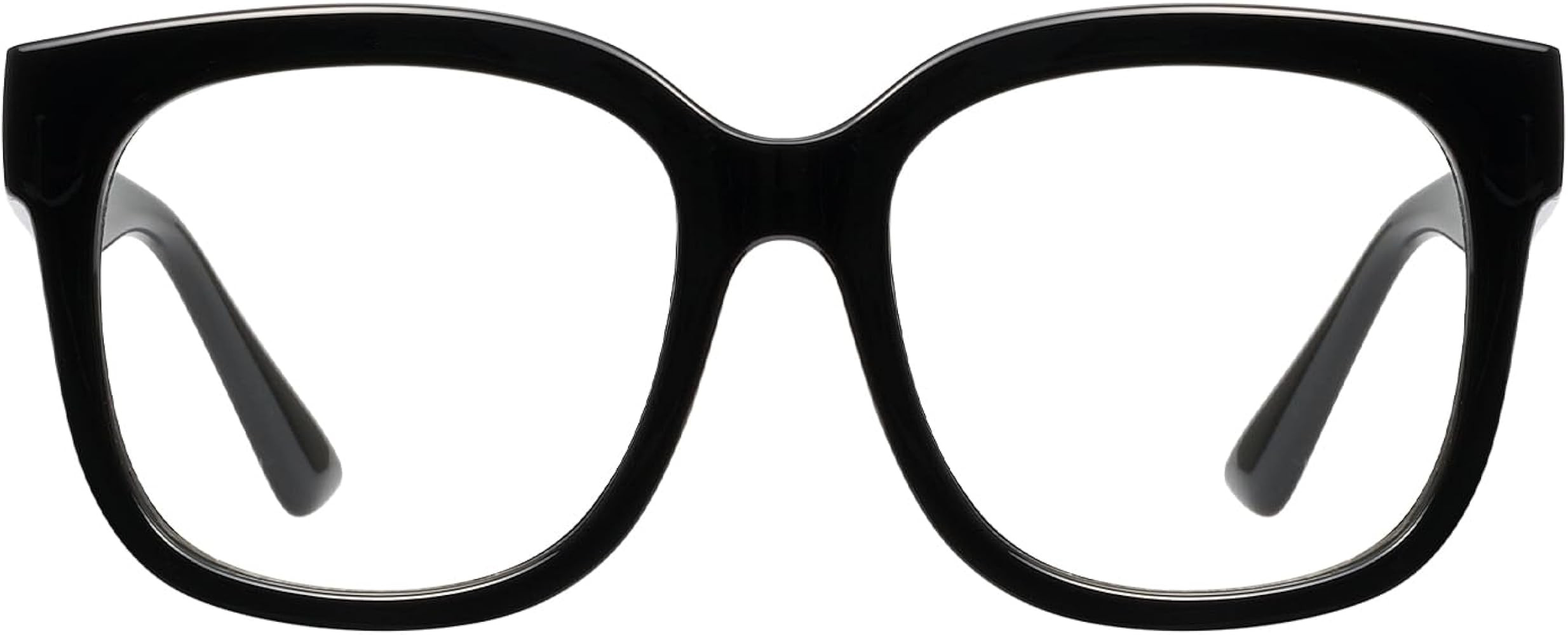 JIM HALO Oversized Blue Light Glasses for Women Square Chunky Bluelight Computer Glasses Reduce E... | Amazon (US)