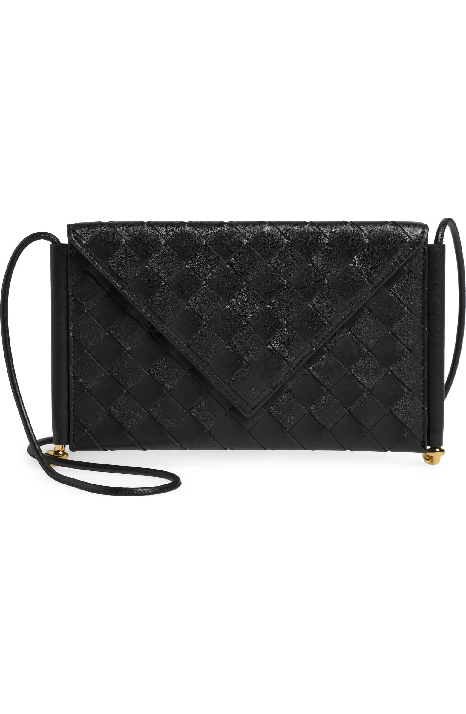 Bottega Veneta Solstice Envelope Intrecciato Leather Crossbody Bag | Nordstrom | Nordstrom