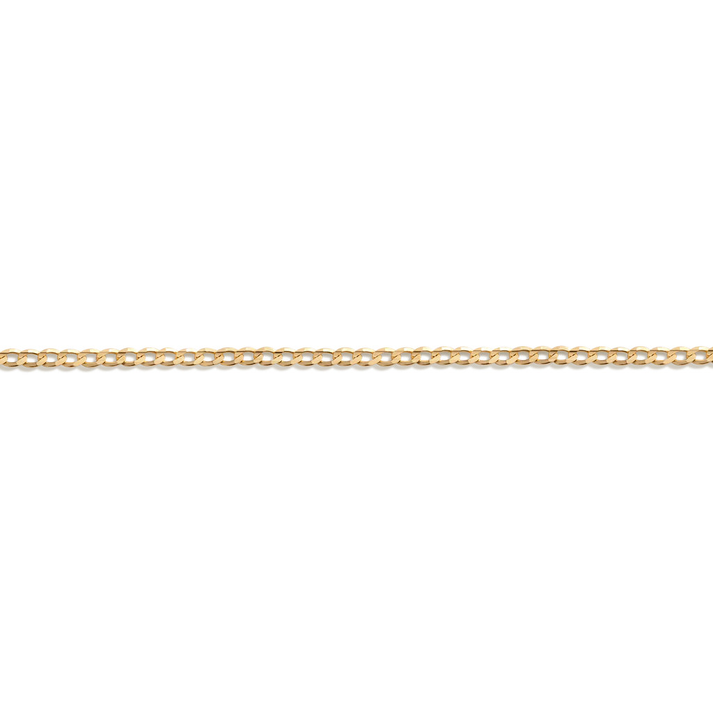 Medium Gold Curb Chain Bracelet | AUrate New York