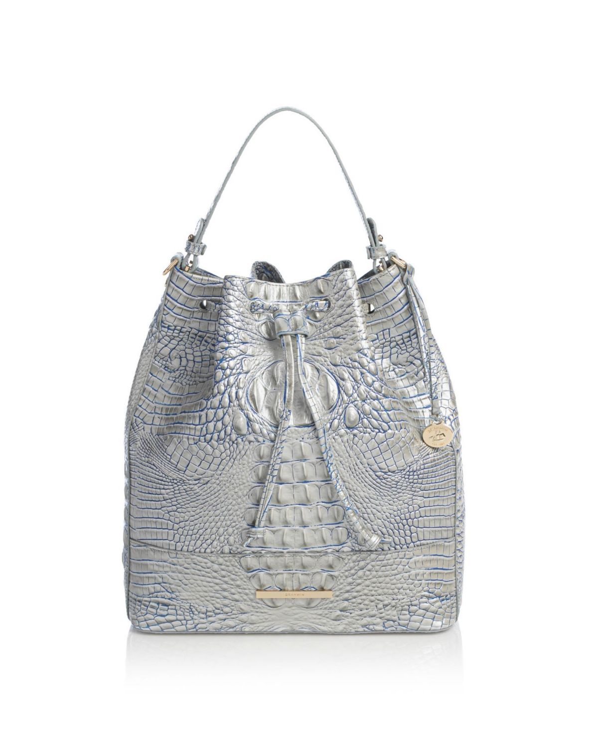 Brahmin Marlowe Melbourne Embossed Leather Shoulder Bag | Macys (US)