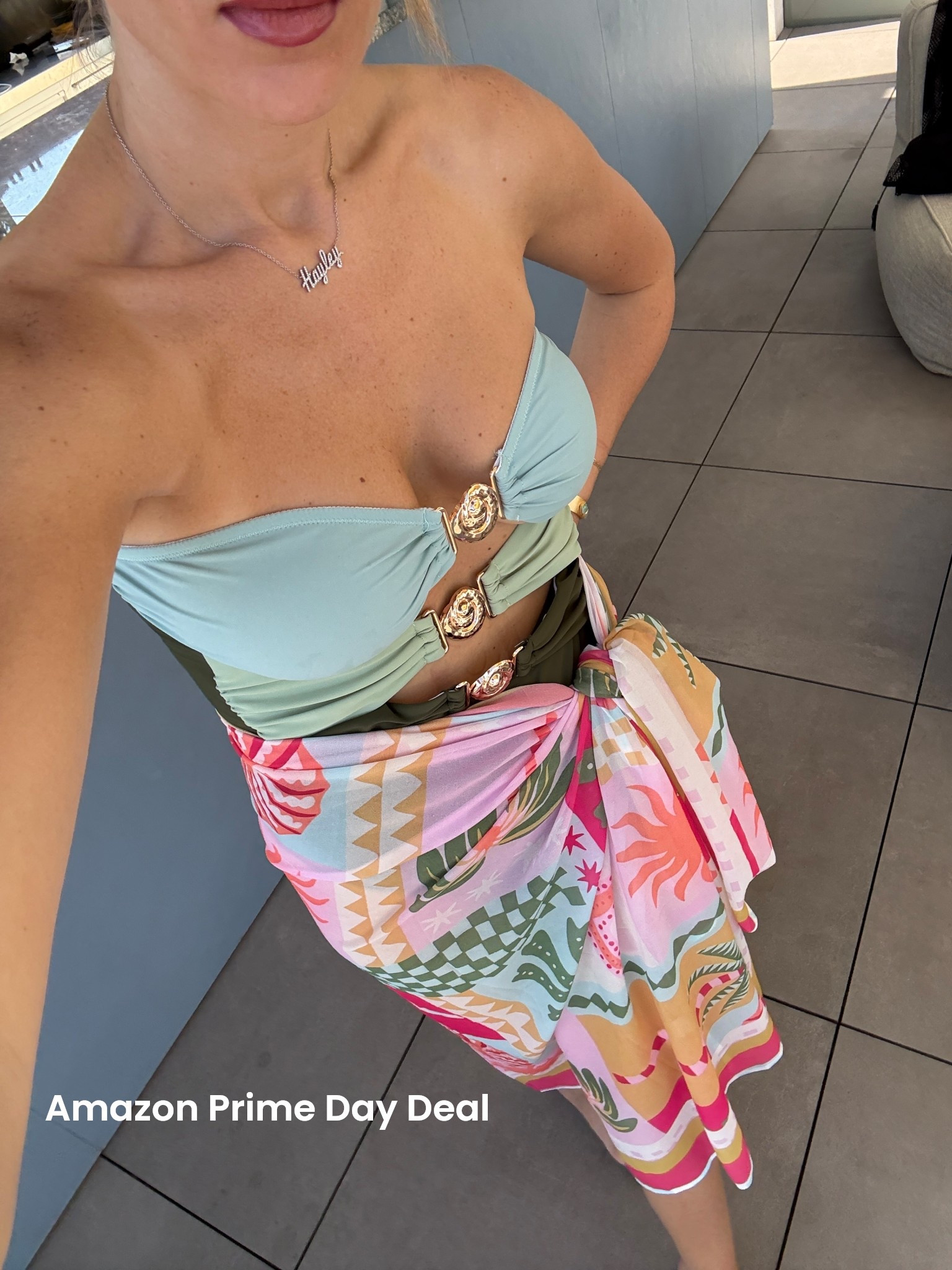 Amazon Prime Day Deal - my tropical skirt is 20% off - it’s such a fun cover up - also love the details on this swimsuit 

Sizing 👉🏻 SMALL 

I’m 5’4 | 120 lbs | 32C | 25” Waist | Typically a Small 


#LTKSaleAlert #LTKTravel #LTKSwim