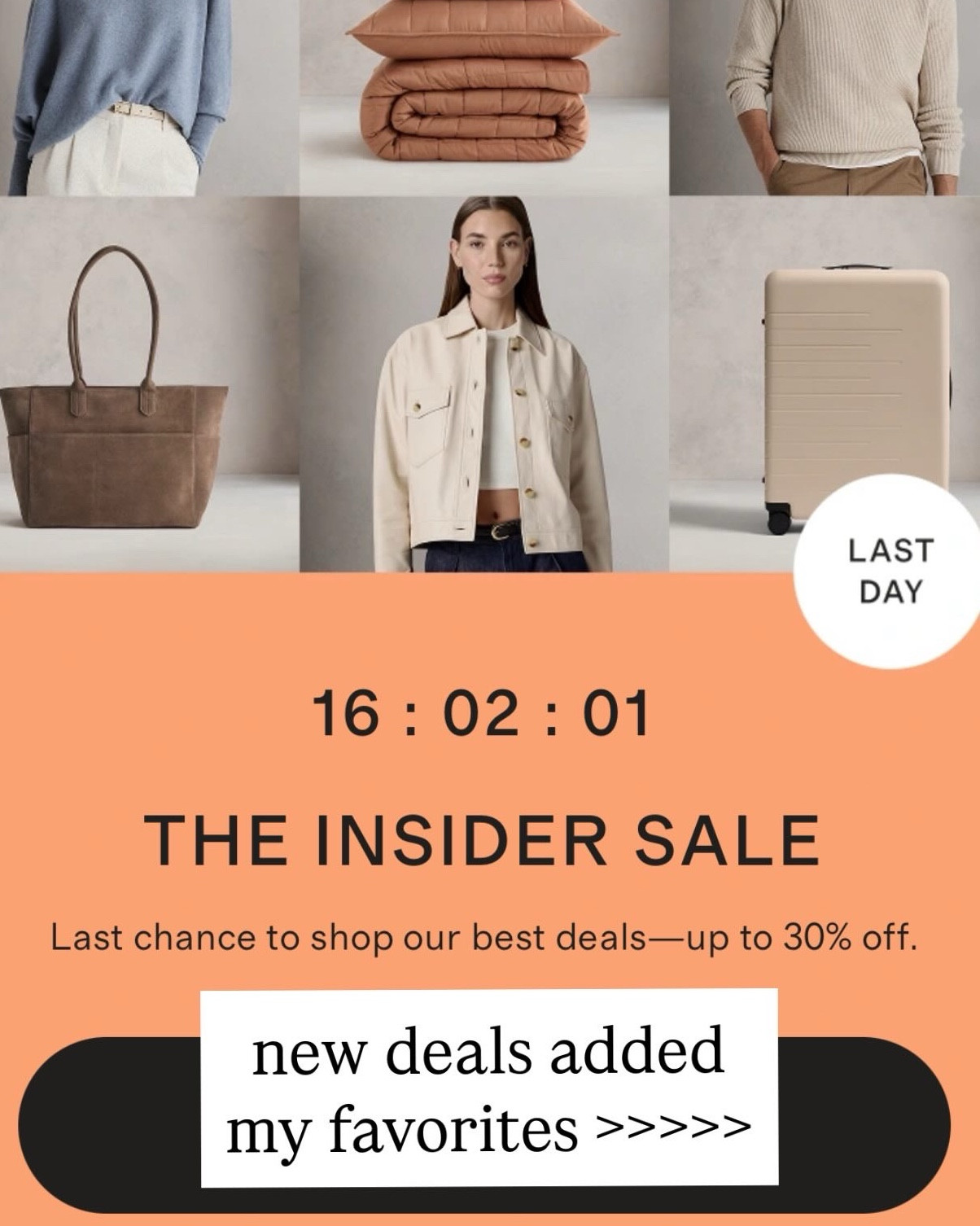 Quince Insider Sale - TODAY ONLY!

#LTKSaleAlert #LTKOver40
