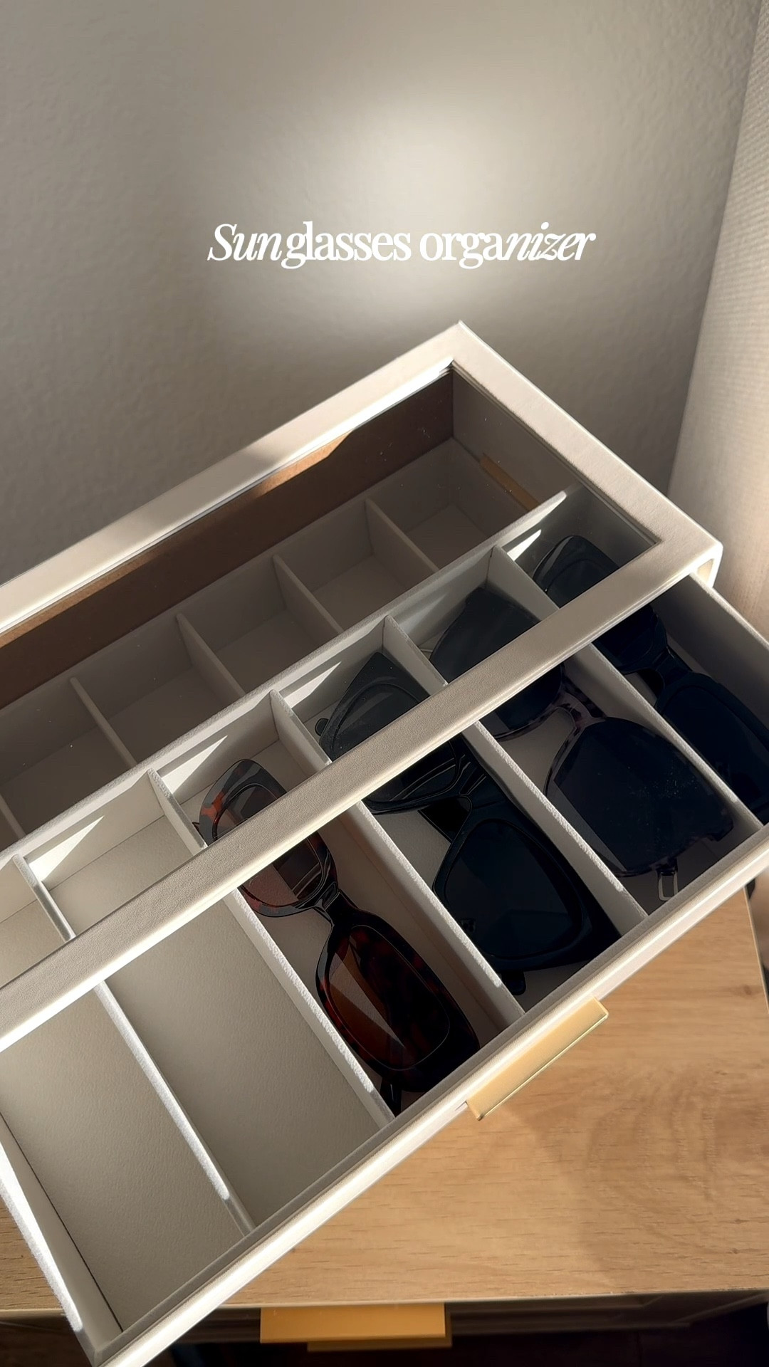 Sunglasses organizer, sunglasses organization, Amazon home, Amazon organization, Amazon find, gifts for her, last minute gifts 

#LTKHoliday #LTKHome #LTKGiftGuide