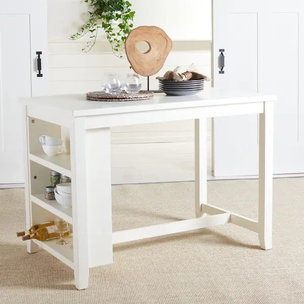 SAFAVIEH Aero Rectangle Counter Dining Table - 50" W x 30" L x 36" H | Bed Bath & Beyond