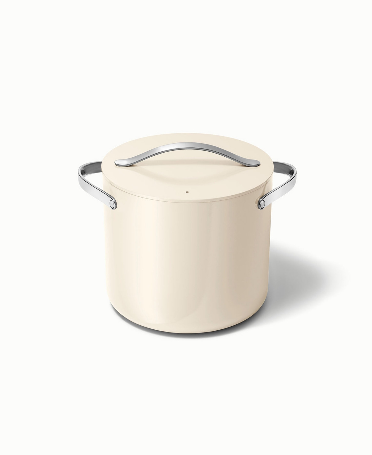 Caraway Cookware Plus Non-Stick, Stock Pot - Cream | Macy's