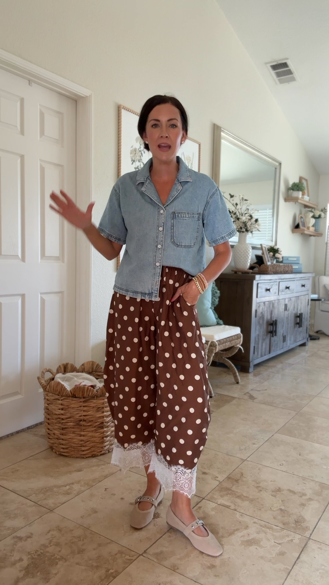 New trending Amazon polka dot pants in a small—target button up in an xs
Nordstrom Flats run tts

#LTKootd #LTKSaleAlert #LTKSeasonal