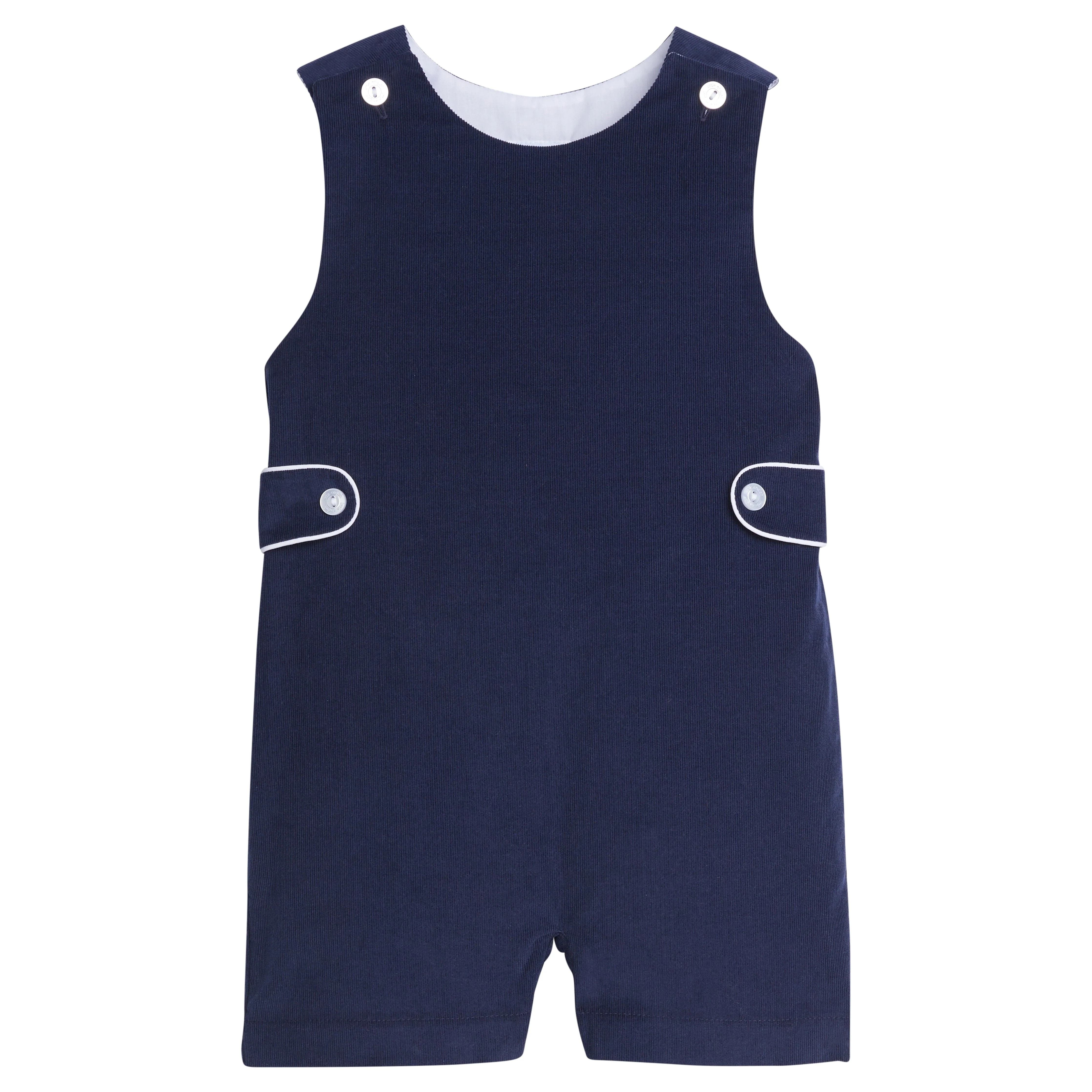 Toddler Button Tab John Johns - Boys Shortalls | Little English