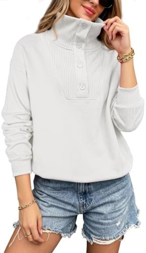 SHEWIN Womens Sweatshirts Long Sleeve Tops for Women Athleisure Casual Oversized Pullovers 2026 F... | Amazon (US)
