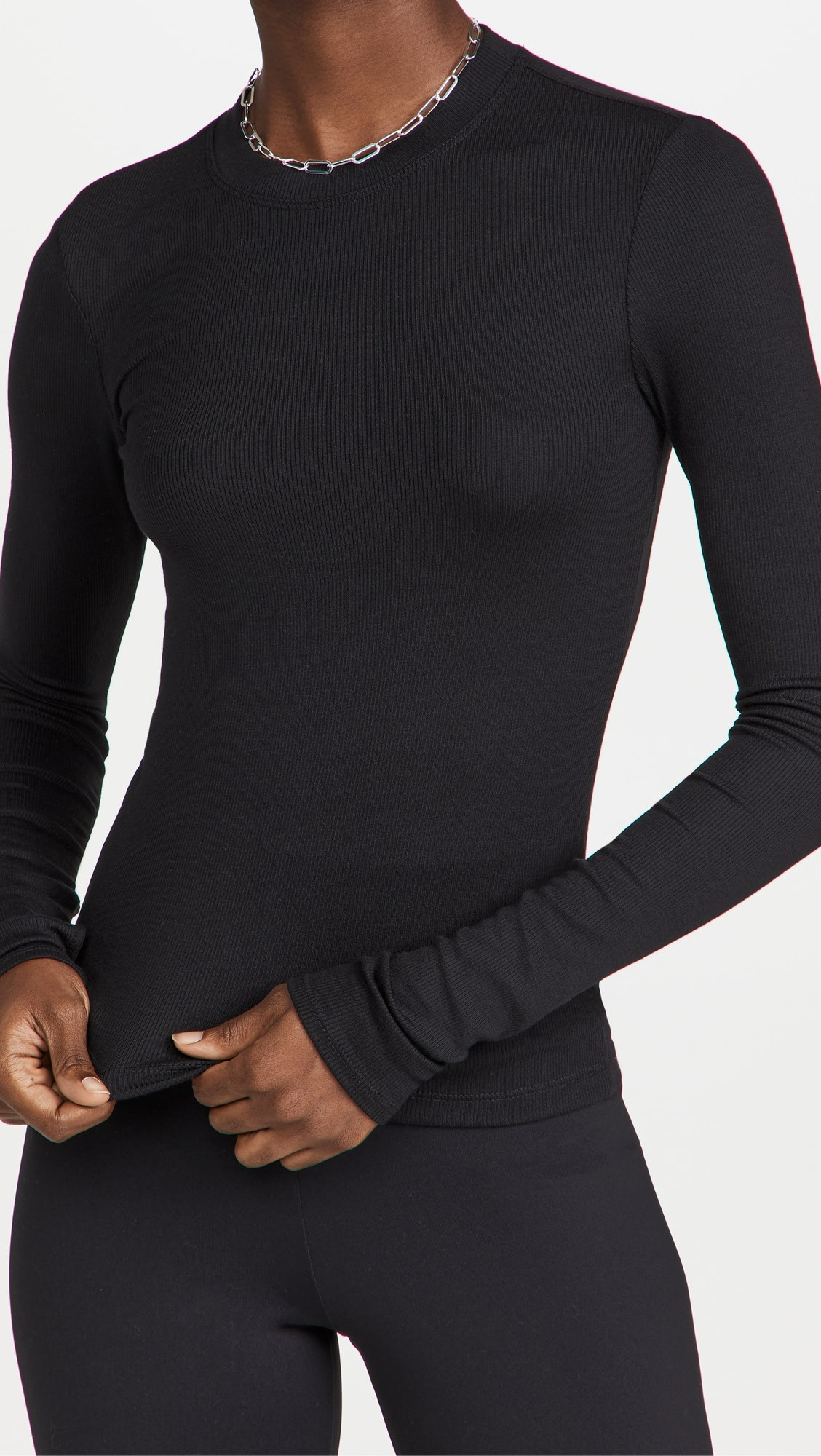 Louise Rib Long Sleeve | Shopbop