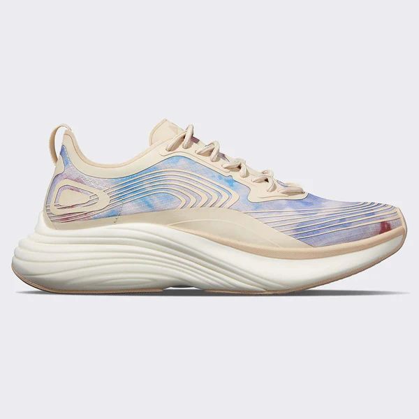 Women's Streamline Warm Silk / Ice Blue / Tie Dye | APL - Athletic Propulsion Labs