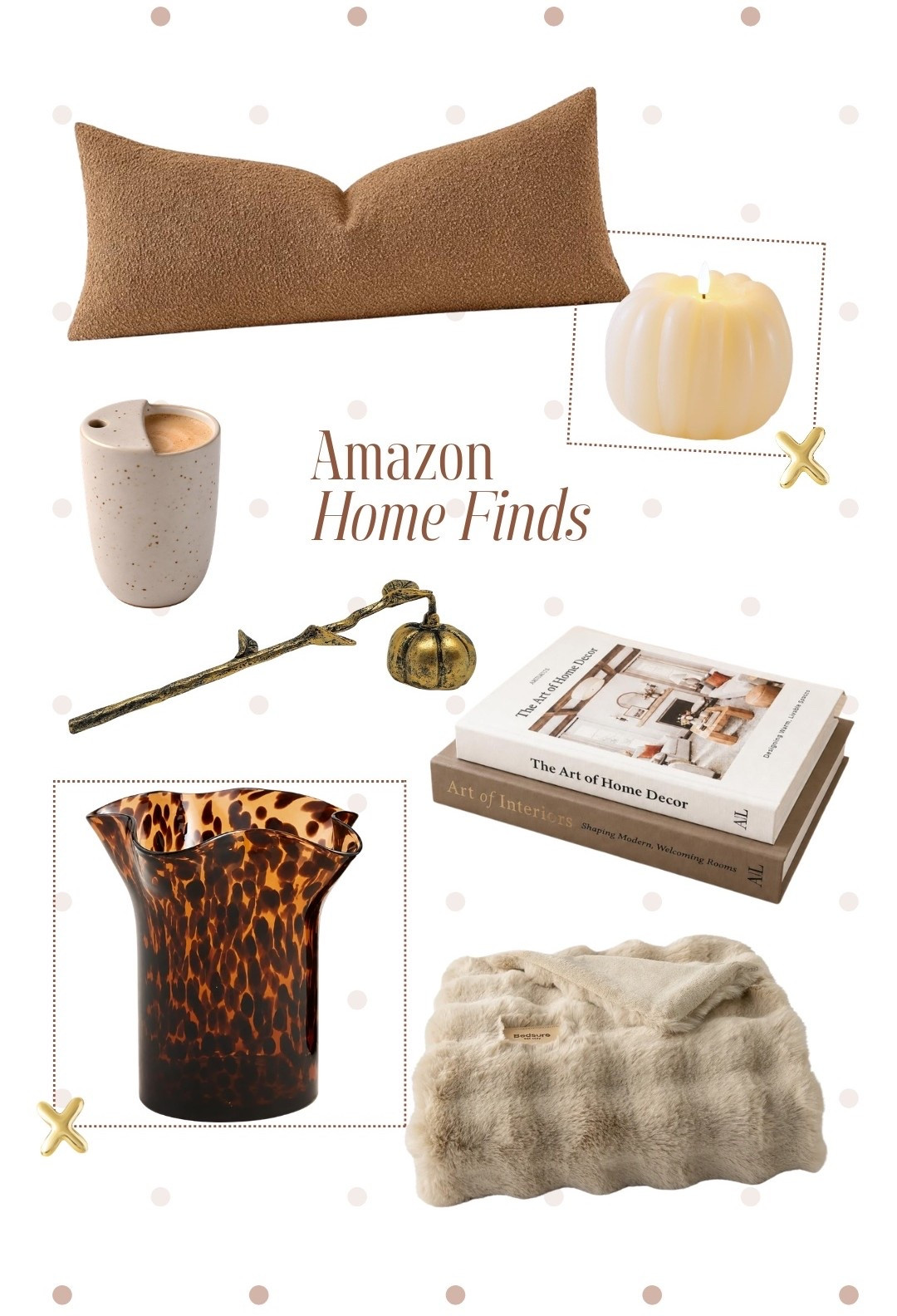 Amazon fall home finds! 🤎

Boucle lumbar pillow, LED pumpkin candle, coffee mug, storage books, pumpkin cloche, tortoiseshell vase, cozy blanket, neutral home, autumn, bedding, fancythingsblog

#LTKHome #LTKSeasonal #LTKdayinmylife