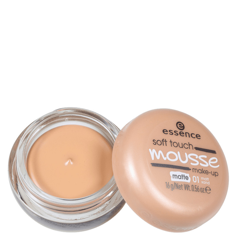 Essence Soft Touch Mousse 01 Matt Sand
        
              - Base Cremosa 16g | Beleza Na Web (BR)