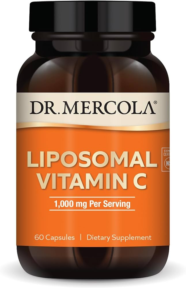 Dr. Mercola Liposomal Vitamin C - Brain, Heart, Eye & Immune Support - Provides 1,000 mg of Bioav... | Amazon (US)