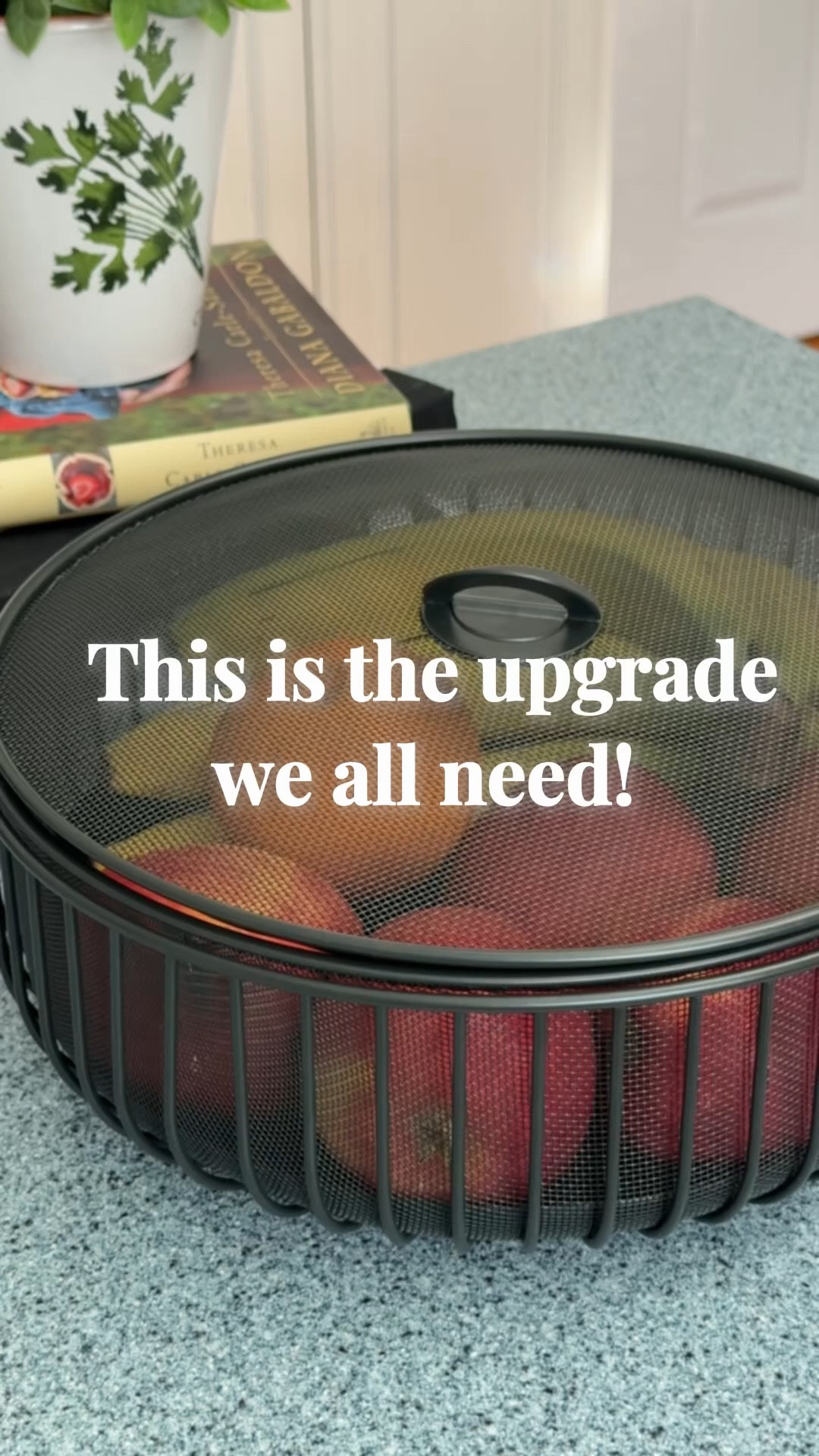 This is one of those small swaps that just works better.  The mesh insert + lid keeps everything contained, easy to grab, and actually usable day to day.
 Pretty, but still doing its job.
 
 
🏠 I share real-life decor, home finds, and organization for spaces that are pretty, not perfect. 💫
 

#LTKHome