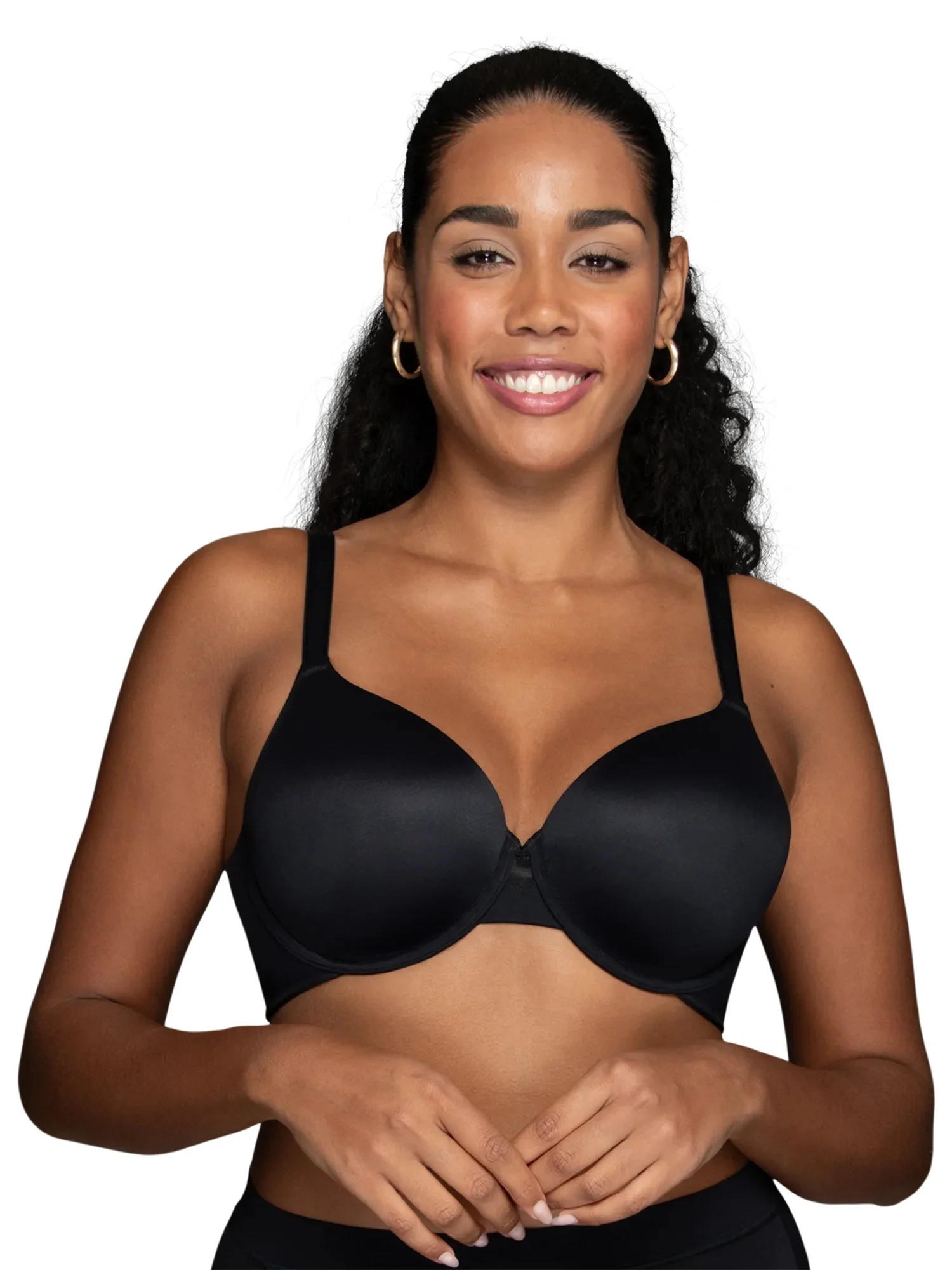 Vanity Fair Radiant Women's Underwire Bra - Back and Side Smoothing, Full Coverage T-Shirt Bra, S... | Walmart (US)