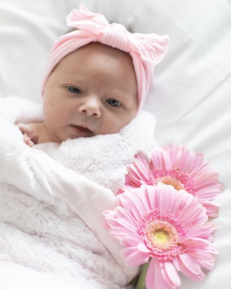 We are beyond happy to announce the birth of our daughter, Arabella Rose Parkin! Born in the beginning of April at 5:10pm, 7 pounds 5 ounces, and 19.5 inches long! We are loving being a family of four! Love, Chrissy and Tom

baby announcement, baby girl, newborn baby photoshoot, baby blanket, swaddle, matching mom and baby girl robe and swaddle, birth announcement 

#LTKkids #LTKbaby #LTKfamily