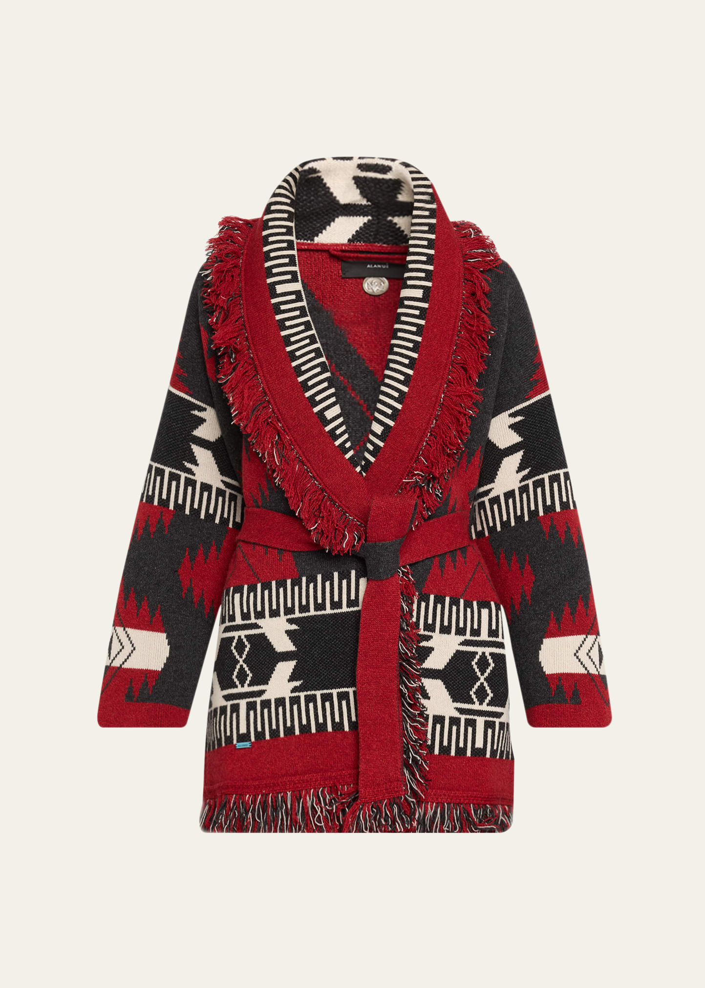 Alanui Icon Jacquard Cashmere Cardigan | Bergdorf Goodman