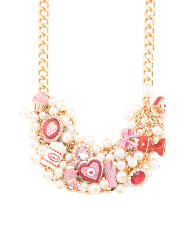 Baking Charms Shaker Collar Necklace | TJ Maxx