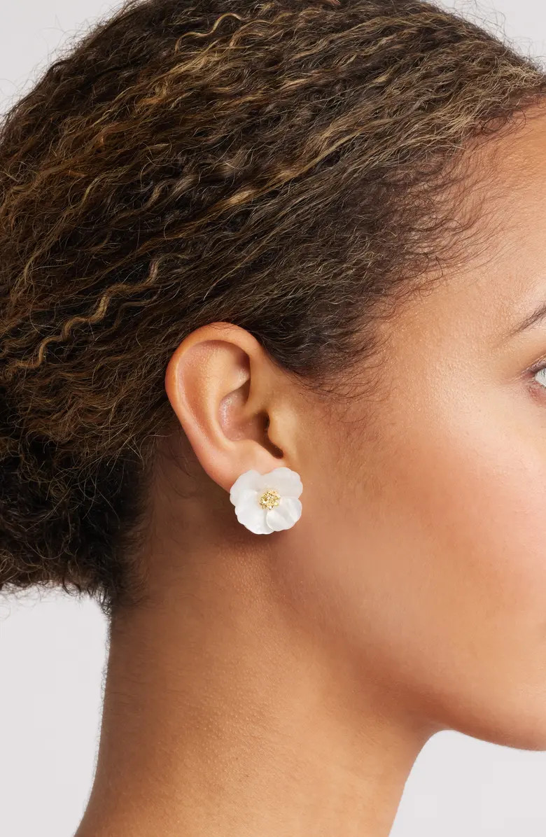 Floral Statement Stud Earrings | Nordstrom