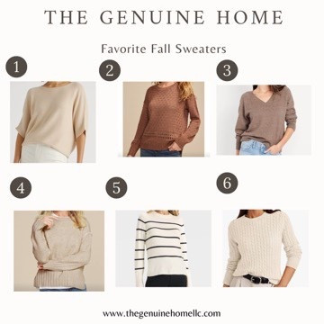 Sweater weather is officially in full swing 🍂🧣

Rounded up the coziest knits I’m living in this season — think soft fabrics, neutral vibes, and effortless layering 🧵✨

Everything’s linked on my LTK so you can stay cute and cozy all fall & winter long! ☕🧡

Which one’s your fave?

#LTKSeasonal #LTKMidsize #LTKFallSale