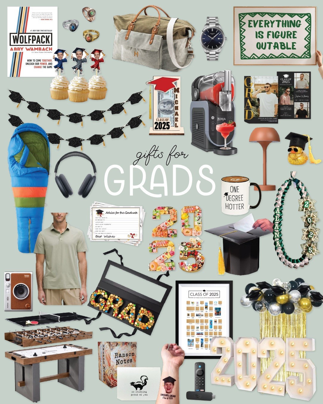 From dorm drops to big dreams, these grad gifts are made for the guys heading into their next chapter. Think practical, personal, and just plain cool.

#GradGiftsForHim #SeniorSeason #ClassOf2025

#LTKGiftGuide 

#LTKSeasonal #LTKFamily