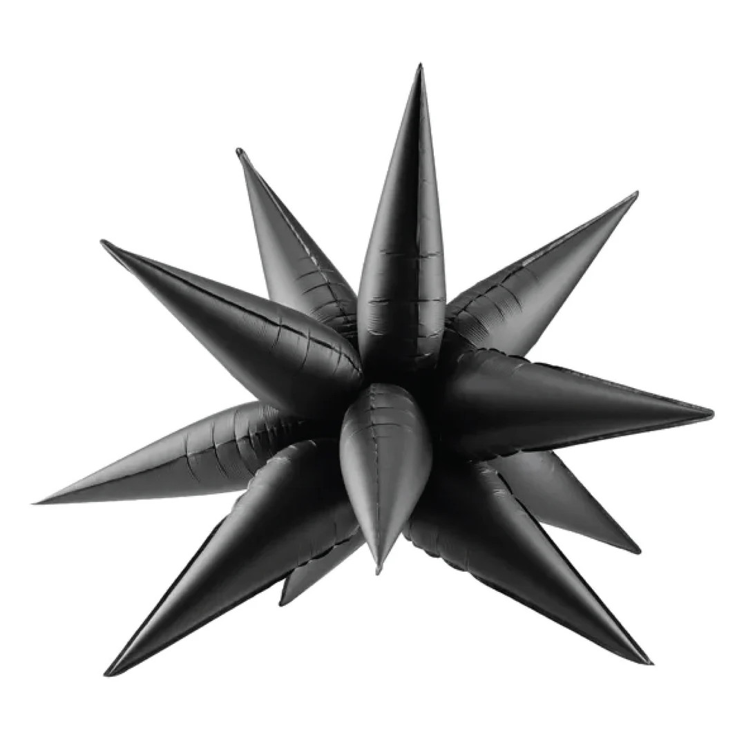 Giant Black Starburst Balloon 37 New Year's Eve - Etsy | Etsy (US)