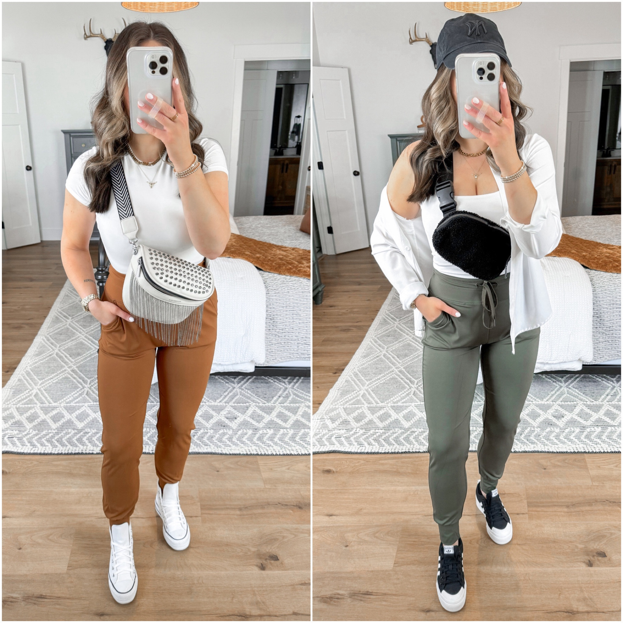 Prime Day Deal! These joggers are on sale for under $20! ✨

Left Outfit:
Top — small
Joggers — small

Right Outfit:
Tank Top — small
Button Down — medium
Joggers — small

Athleisure fashion | athlerosure outfits | athleisure style | comfy casual outfit | running errands outfit | amazon basics | must have basic tops  



#LTKFindsUnder100 #LTKSaleAlert #LTKFindsUnder50